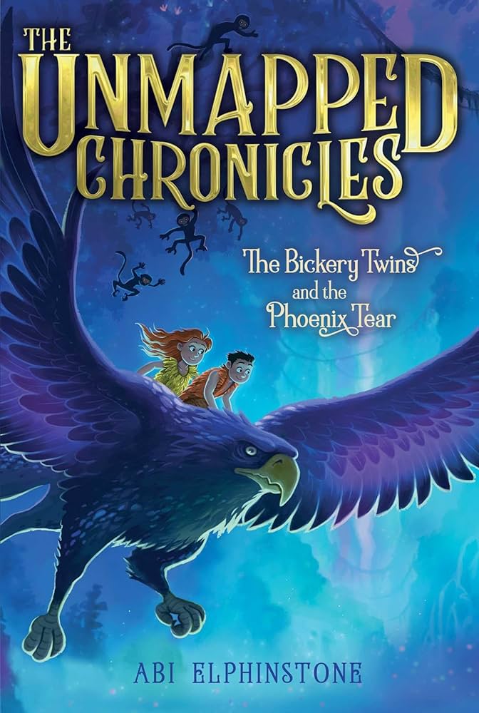 Cover of The Bickery Twins and the Phoenix Tear by Abi Elphinstone