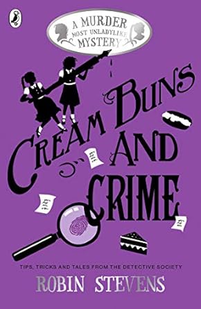 Cover of Cream Buns and Crime by Robin Stevens