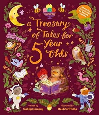 Cover of A Treasury of Tales for Five-Year-Olds by Gabby Dawnay