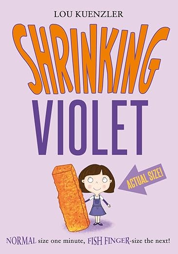 Cover of Shrinking Violet by Lou Kuenzler