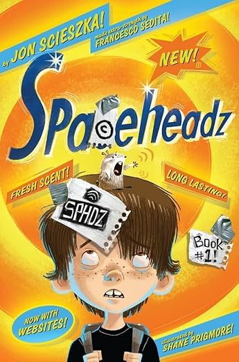 Cover of Spaceheadz by Jon Scieszka