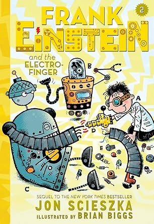 Cover of Frank Einstein and the Electro-Finger by Jon Scieszka
