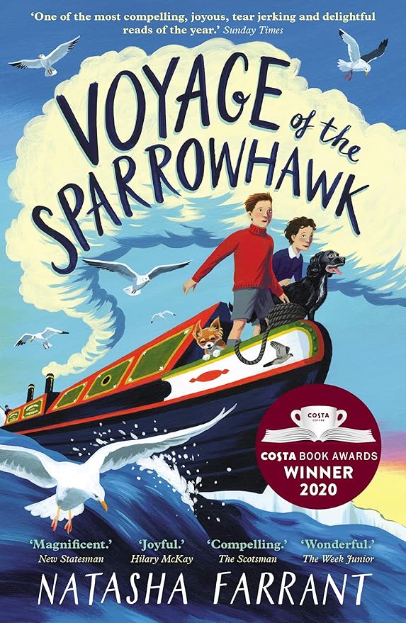 Cover of Voyage of the Sparrowhawk by Natasha Farrant