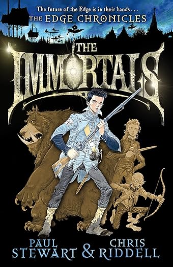 Cover of The Immortals: The Book of Nate by Paul Stewart and Chris Riddell