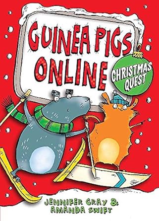 Cover of Guinea Pigs Online: Christmas Quest by Jennifer Gray and Amanda Swift