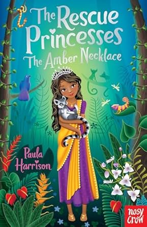 Cover of Rescue Princesses: The Amber Necklace by Paula Harrison