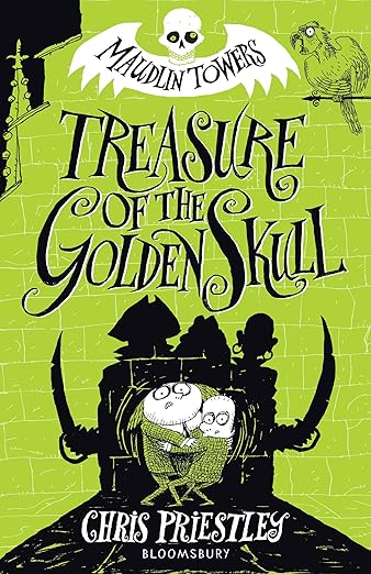 Cover of Treasure of the Golden Skull by Chris Priestley