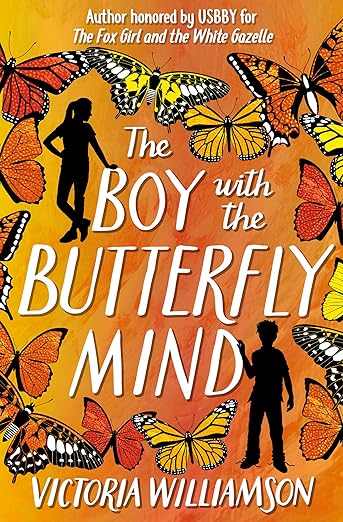 Cover of The Boy with the Butterfly Mind by Victoria Williamson