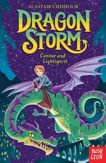 Cover of Dragon Storm: Connor and Lightspirit by Alastair Chisholm