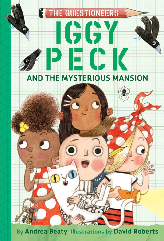 Cover of Iggy Peck and the Mysterious Mansion by Andrea Beaty
