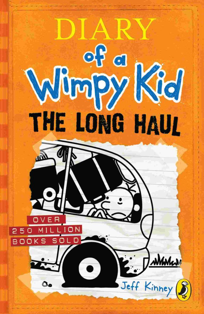 Cover of Diary of A Wimpy Kid - The Long Haul by Jeff Kinney