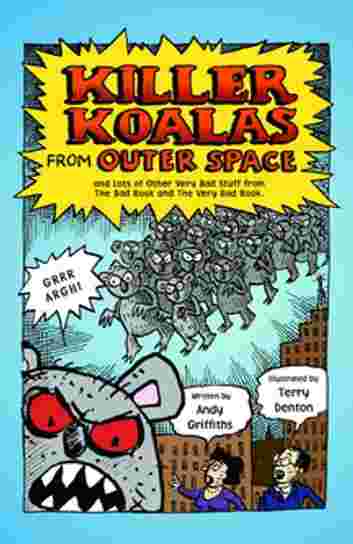 Cover of Killer Koalas from Outer Space by Andy Griffiths
