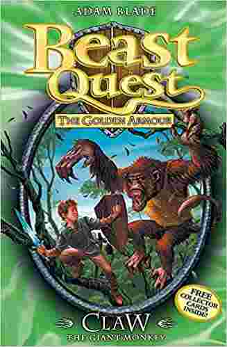 Cover of Beast Quest - Claw The Giant Monkey by Adam Blade