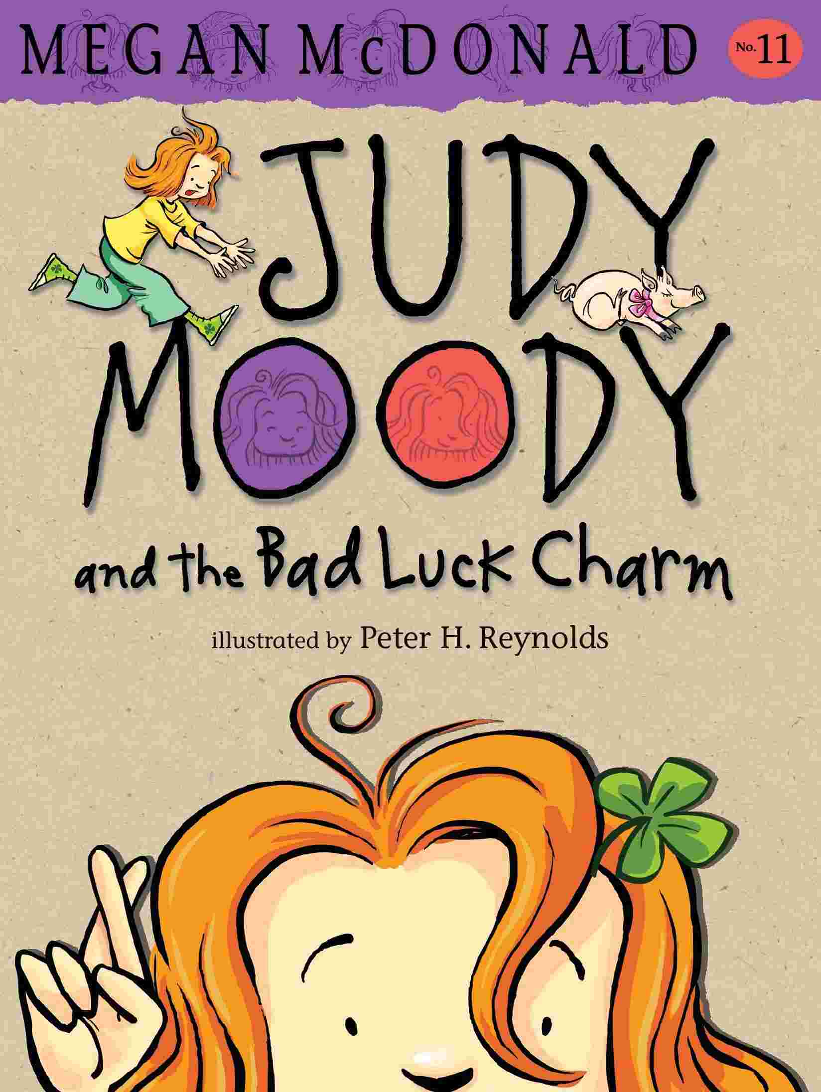 Cover of Judy Moody and the Bad Luck Charm by Megan McDonald