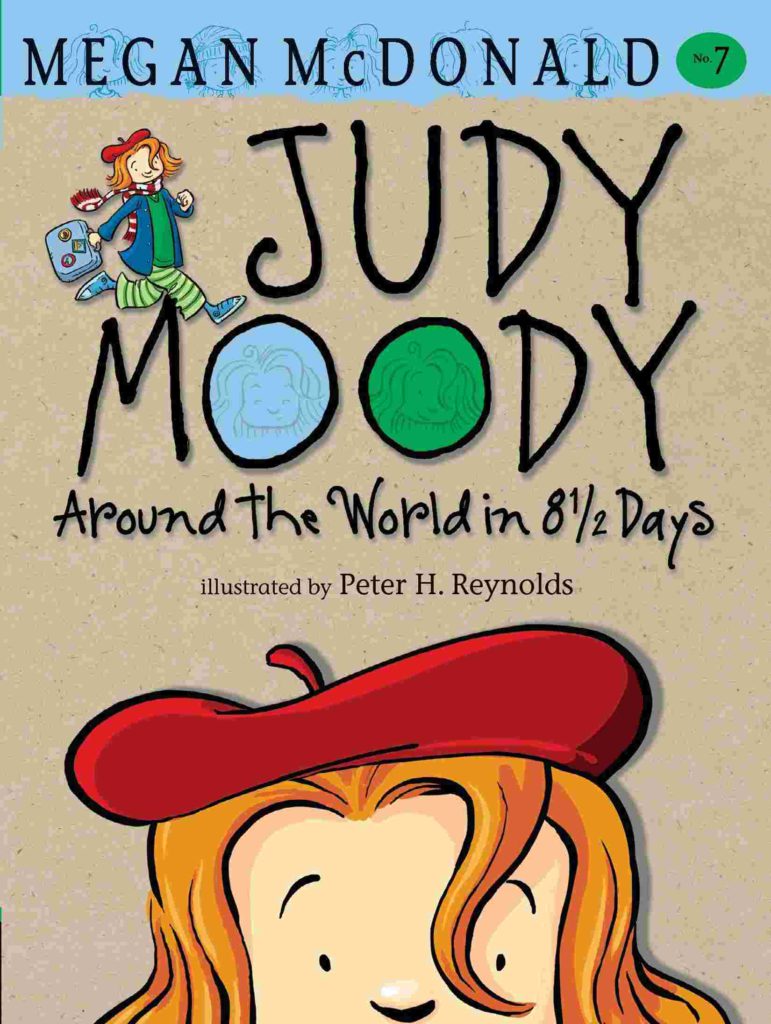 Cover of Judy Moody Around the World in 8 1/2 days by Megan McDonald