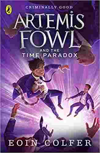 Cover of Artemis Fowl and The Time Paradox by Eoin Colfer
