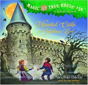 Cover of Haunted Castle on Hallows Eve; A Merlin Mission