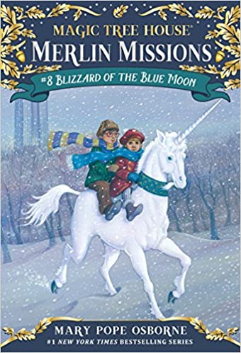 Cover of Blizzard of blue moon by Mary Pope Osborne