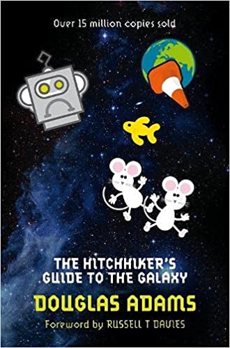 Cover of The Hitchhiker's Guide to the Galaxy by Douglas Adams