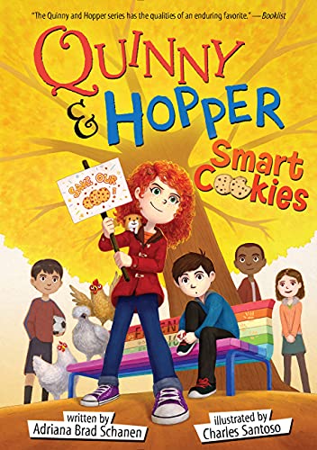 Cover of Quinny & Hopper 3 - Smart Cookies by Adriana Brad Schanen