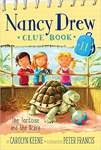 Cover of Nancy Drew Clue Book 11 - The Tortoise and the Scare by Carolyn Keene