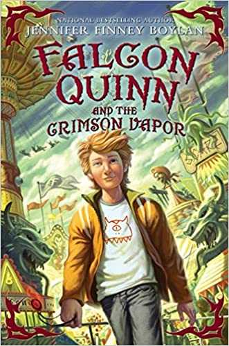 Cover of Falcon Quinn and the Crimson Vapor by Jennifer Finney Boylan