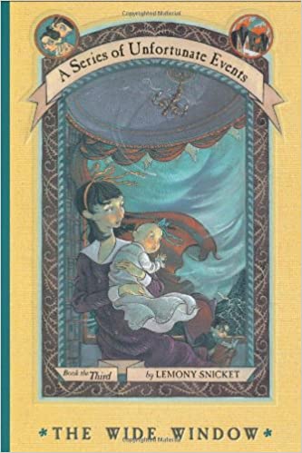 Cover of A Series of Unfortunate Events: The Wide Window by Lemony Snicket