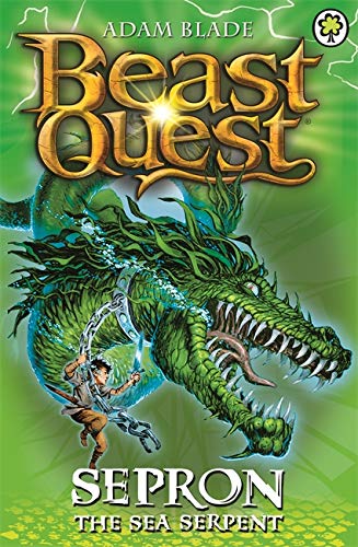 Cover of Beast Quest - Sepron The Sea Serpent by Adam Blade