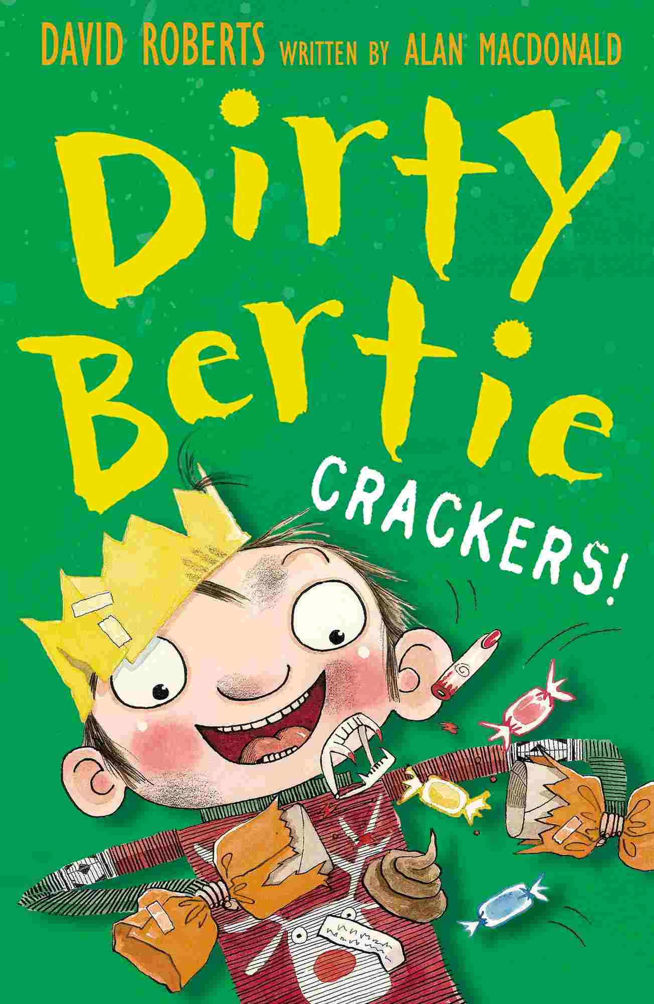 Cover of Dirty Bertie - Crackers! by Alan MacDonald