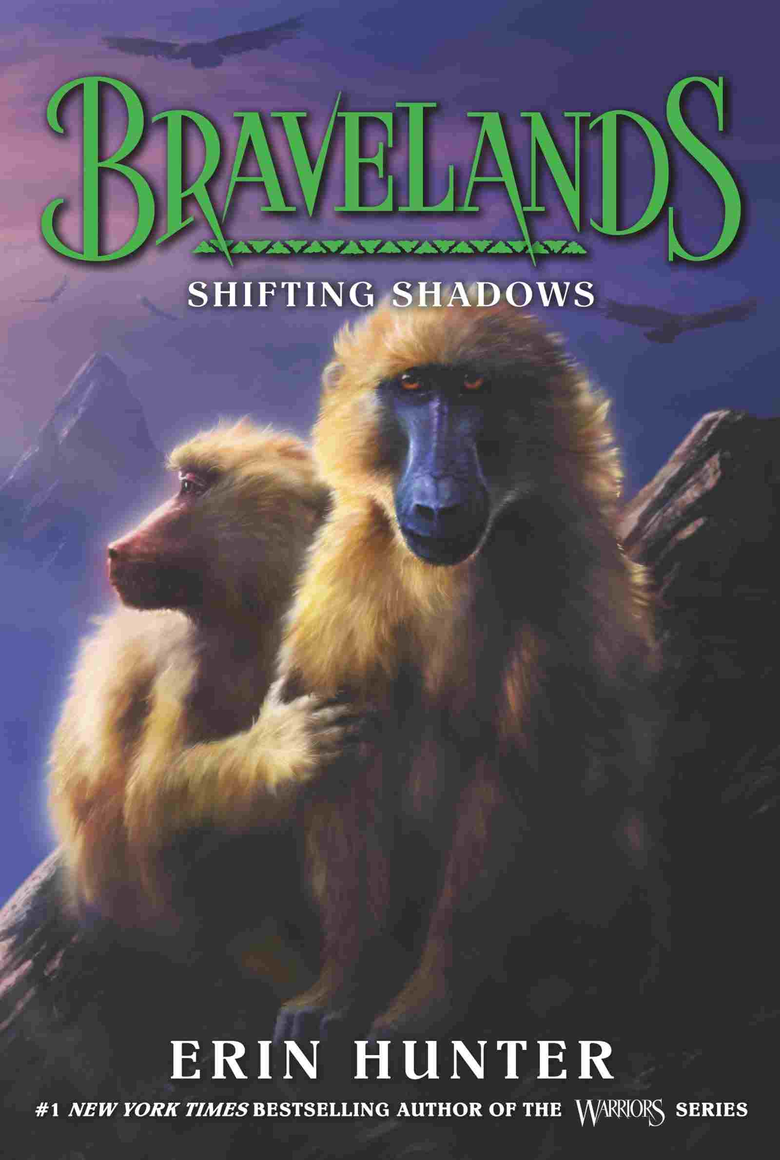Cover of Bravelands: Shifting Shadows by Erin Hunter