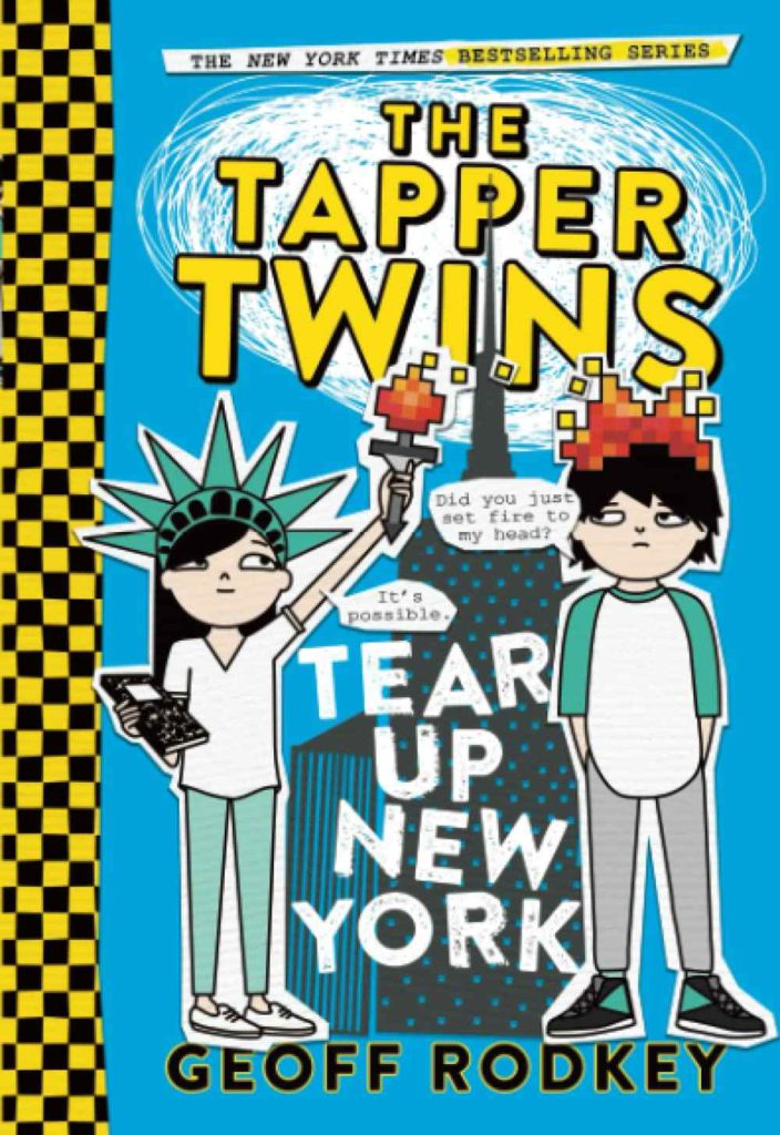 Cover of The Tapper Twins Tear Up New York by Geoff Rodkey