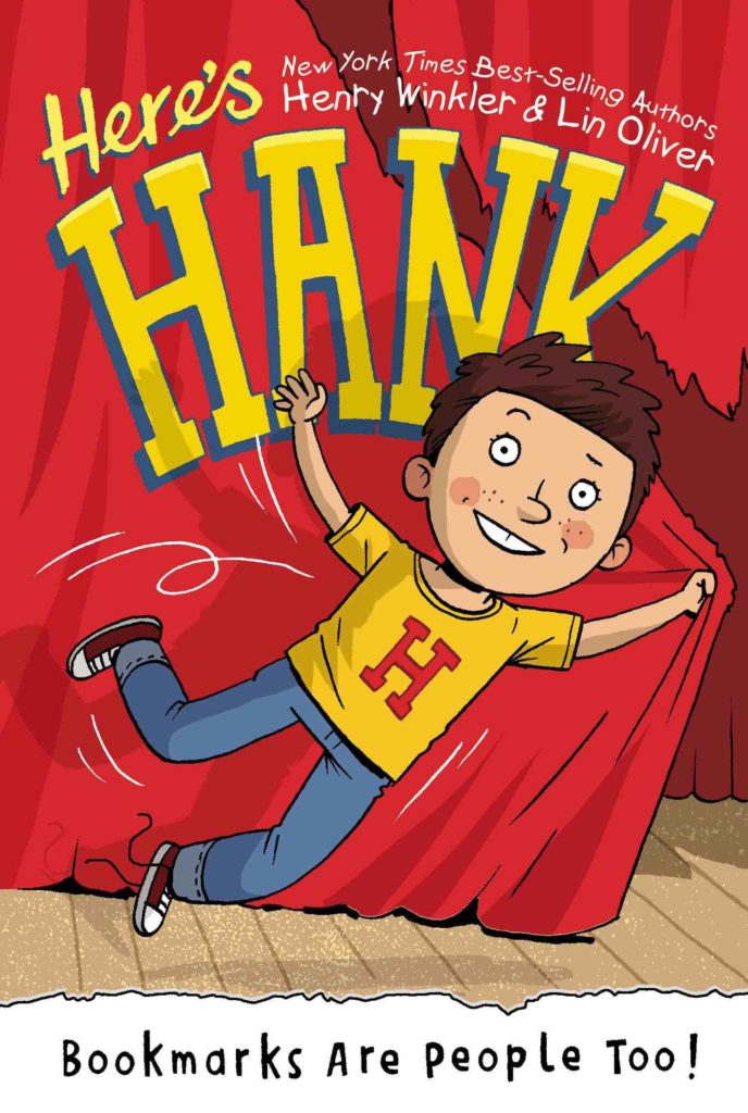 Cover of Here's Hank - Bookmarks Are People Too! by Henry Winkler & Lin Oliver