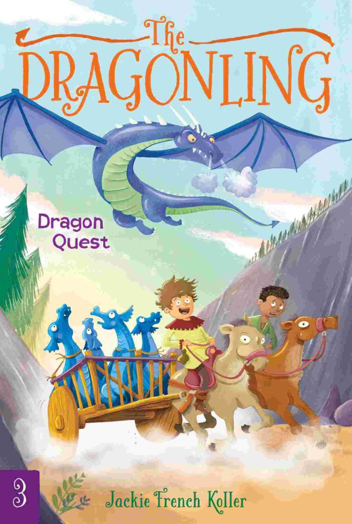 Cover of The Dragonling 3 - Dragon Quest by Jackie French Koller