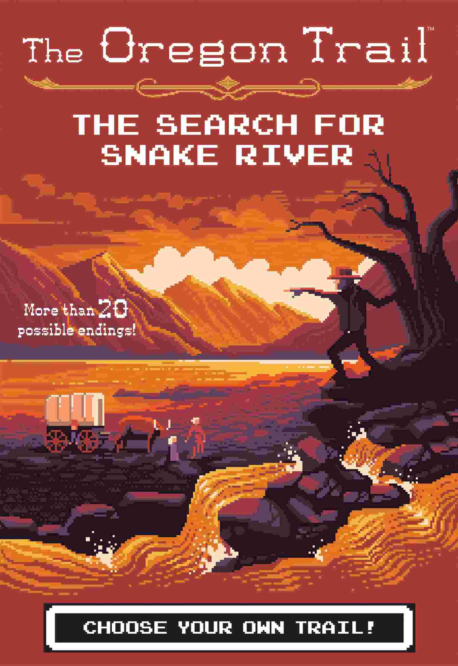 Cover of The Oregon Trail 3 - The Search for Snake River by Jesse Wiley