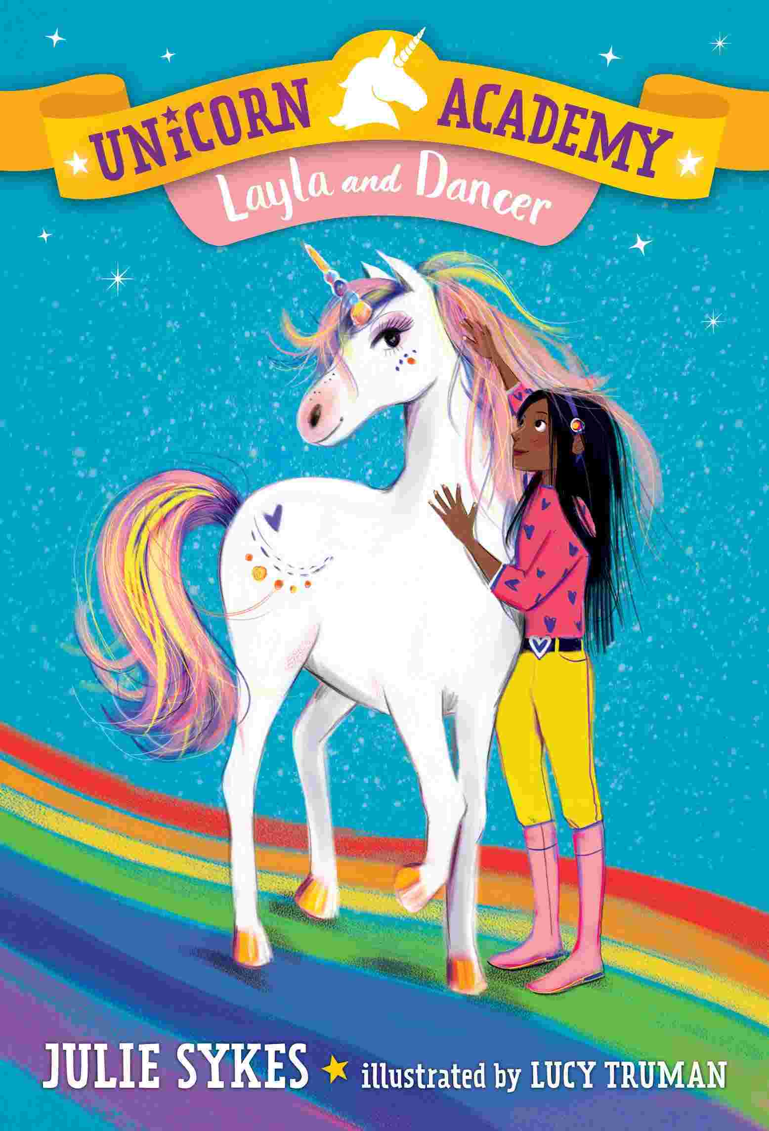 Cover of Unicorn Academy 5 - Layla and Dancer by Julie Sykes