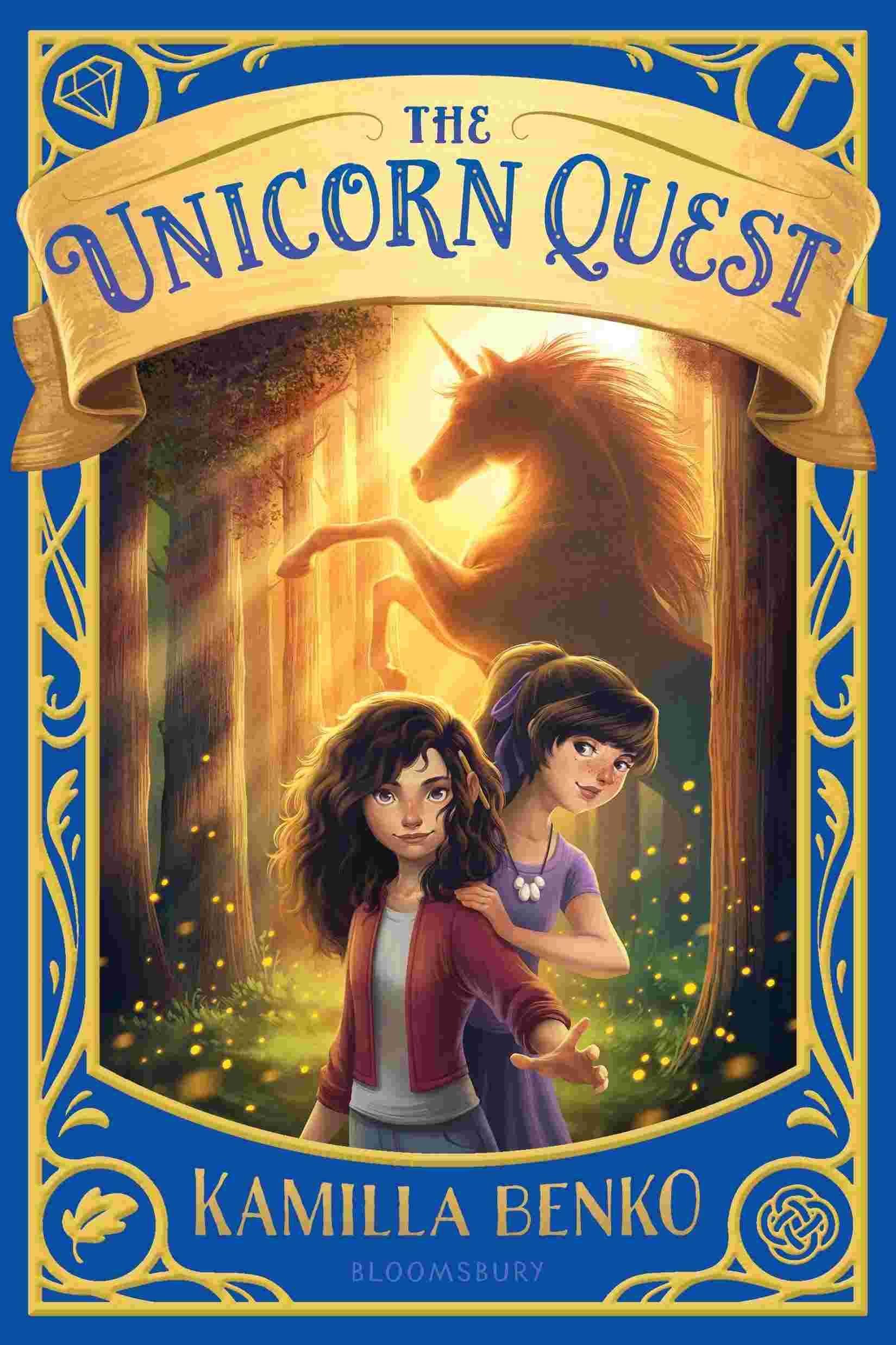 Cover of Unicorn Quest 1 - The Unicorn Quest by Kamilla Benko