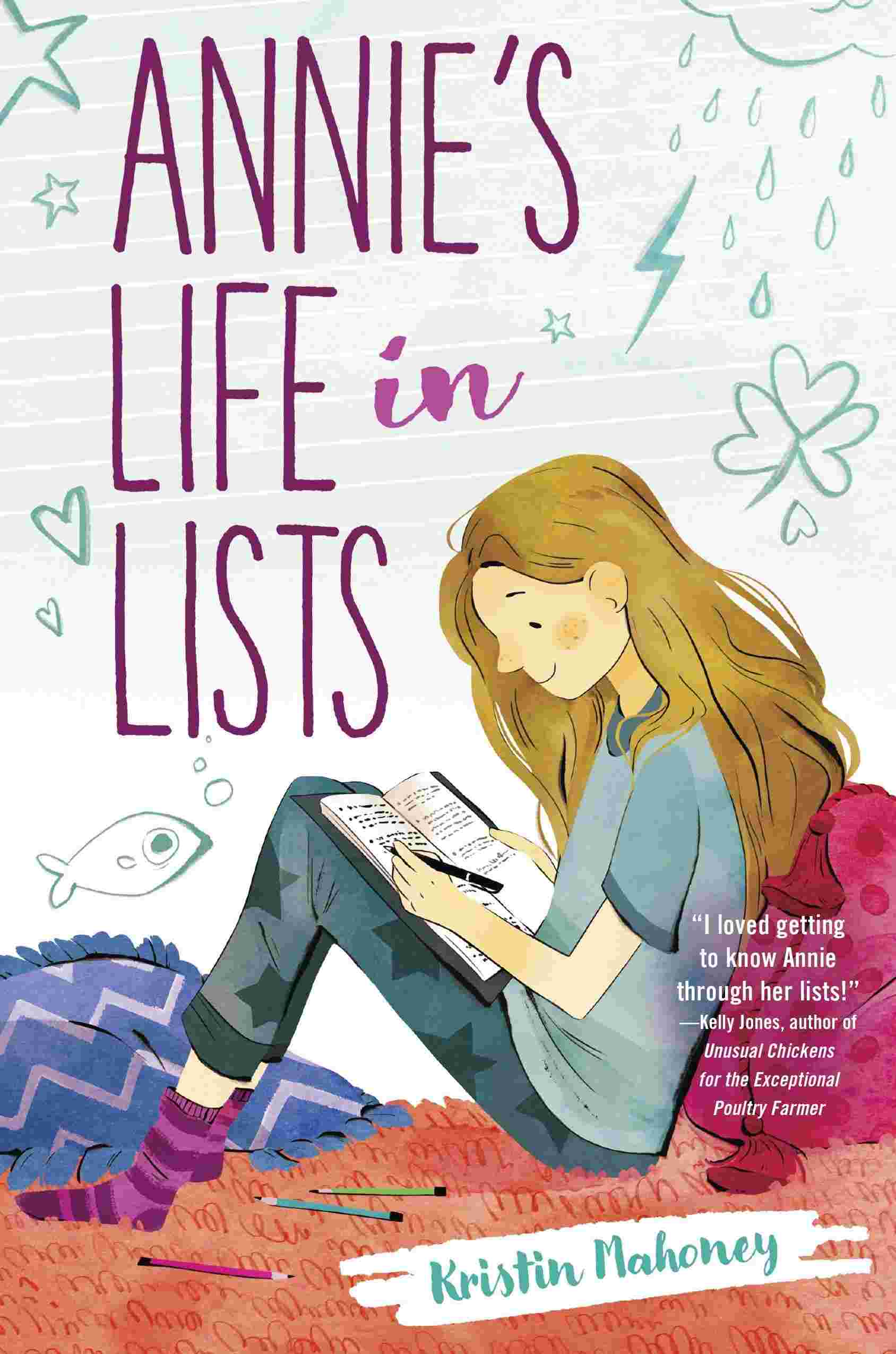 Cover of Annie's Life in Lists by Kristin Mahoney