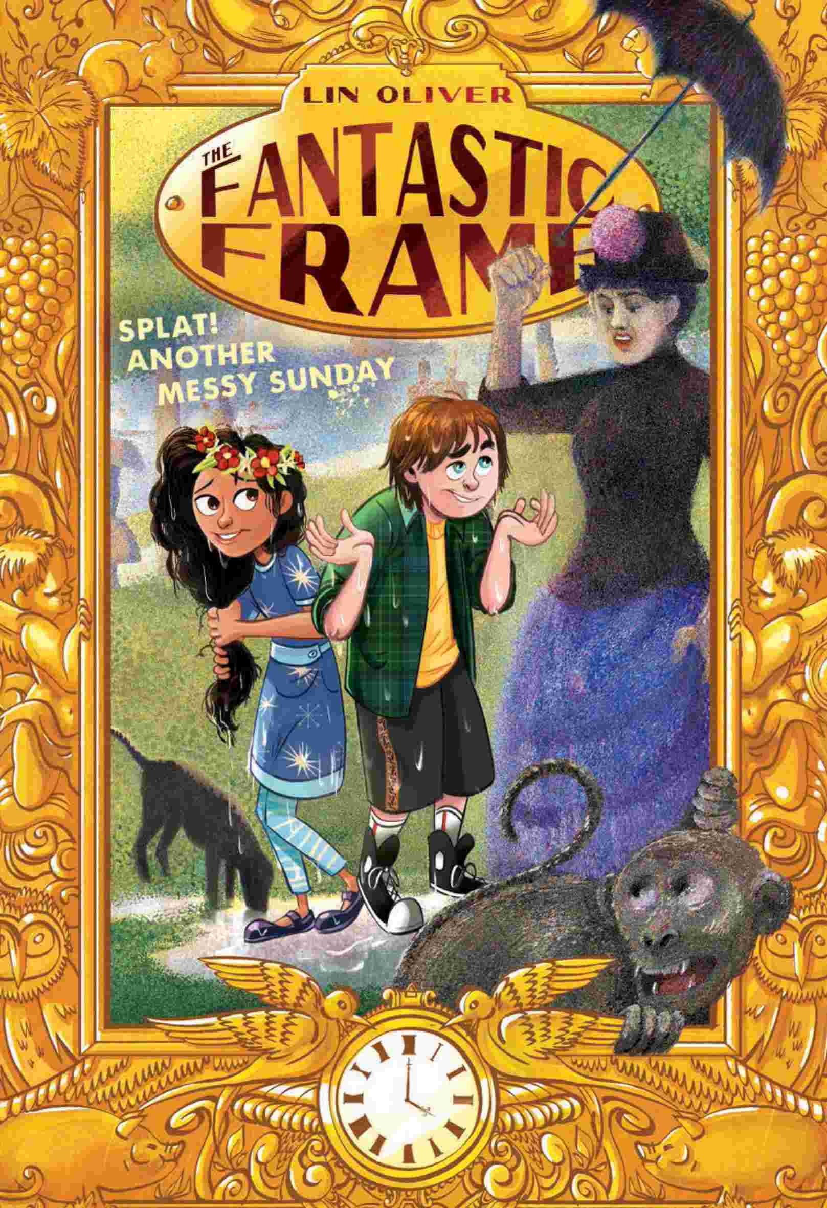 Cover of The Fantastic Frame 2 - Splat! Another Messy Sunday by Lin Oliver