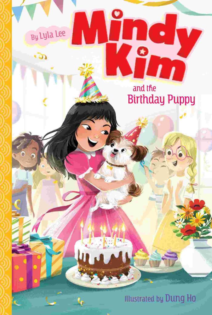 Cover of Mindy Kim and the Birthday Puppy by Lyla Lee