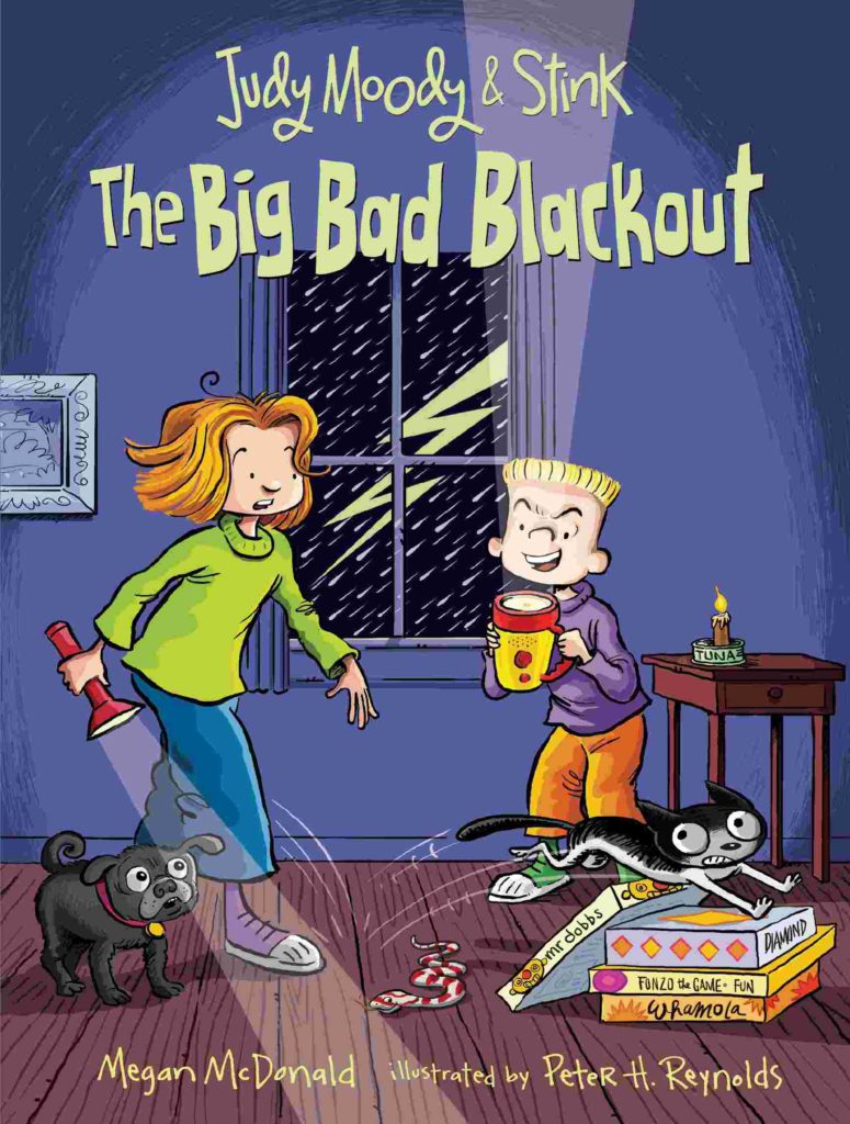 Cover of Judy Moody & Stink - The Big Bad Blackout by Megan MacDonald