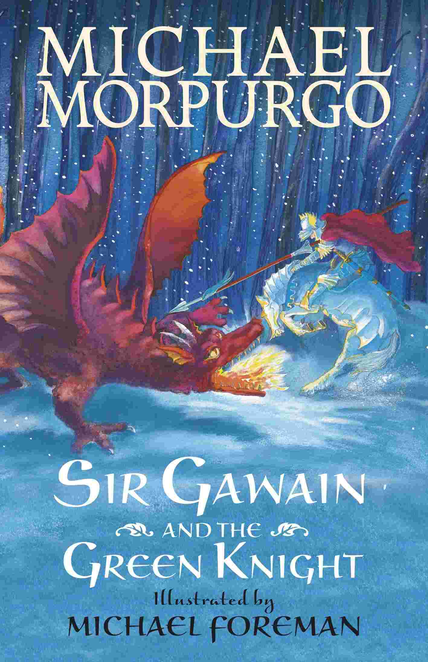 Cover of Sir Gawain and the Green Knight by Michael Morpurgo
