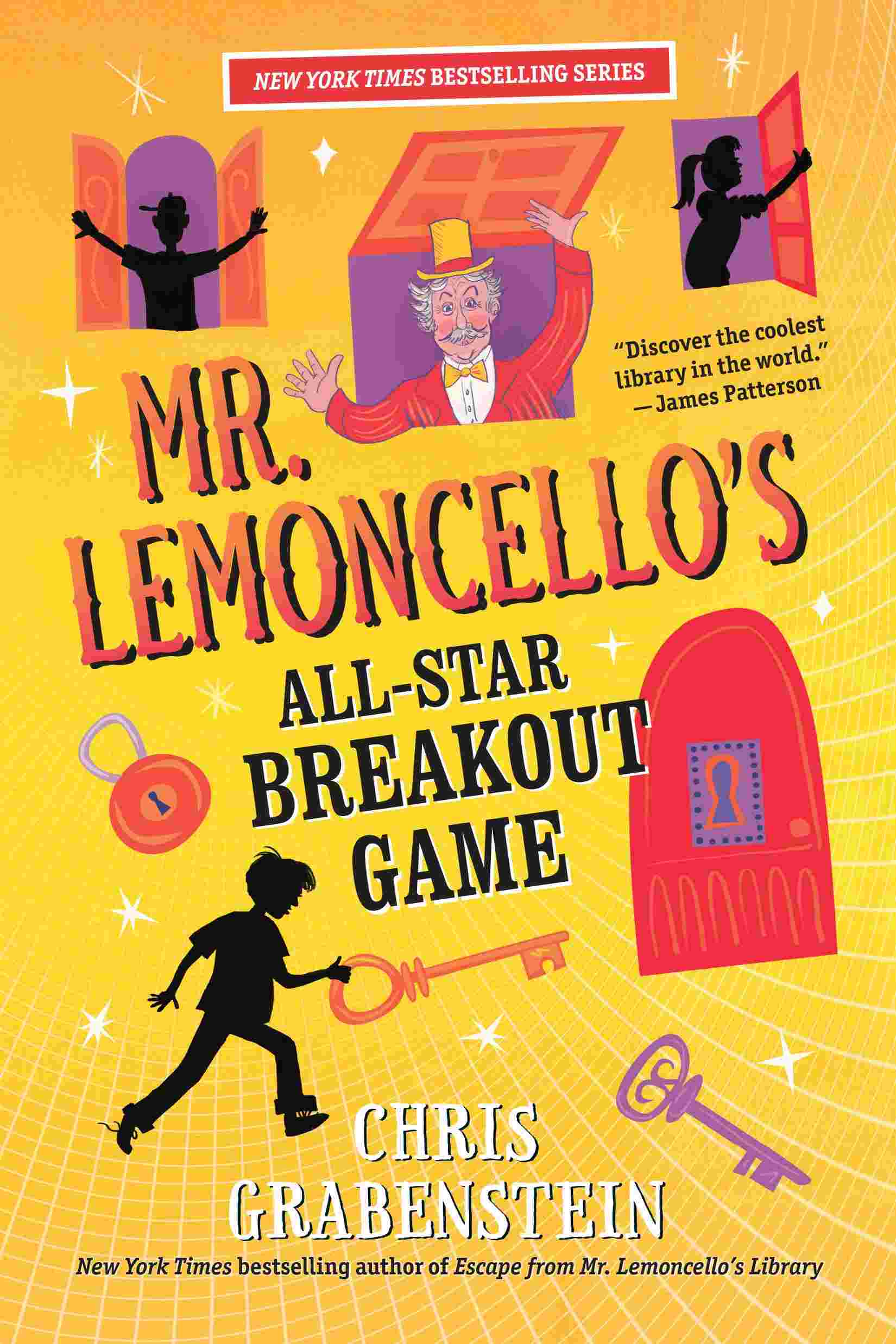 Cover of Mr. Lemoncellos All-Star Breakout Game by Chris Grabenstein