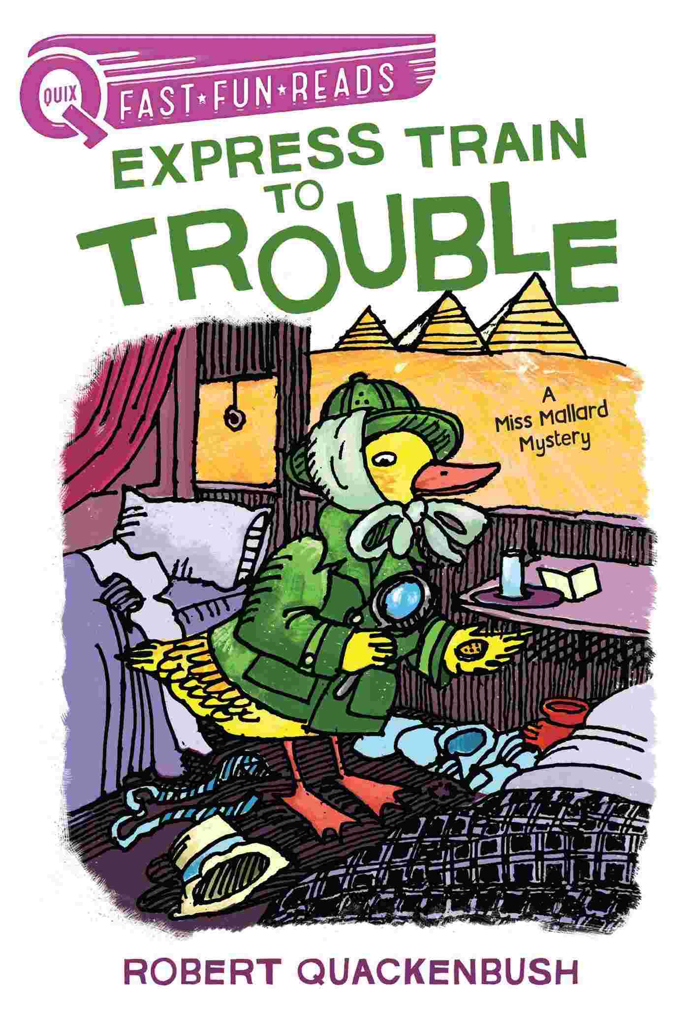 Cover of Express Train to Trouble by Robert Quackenbush