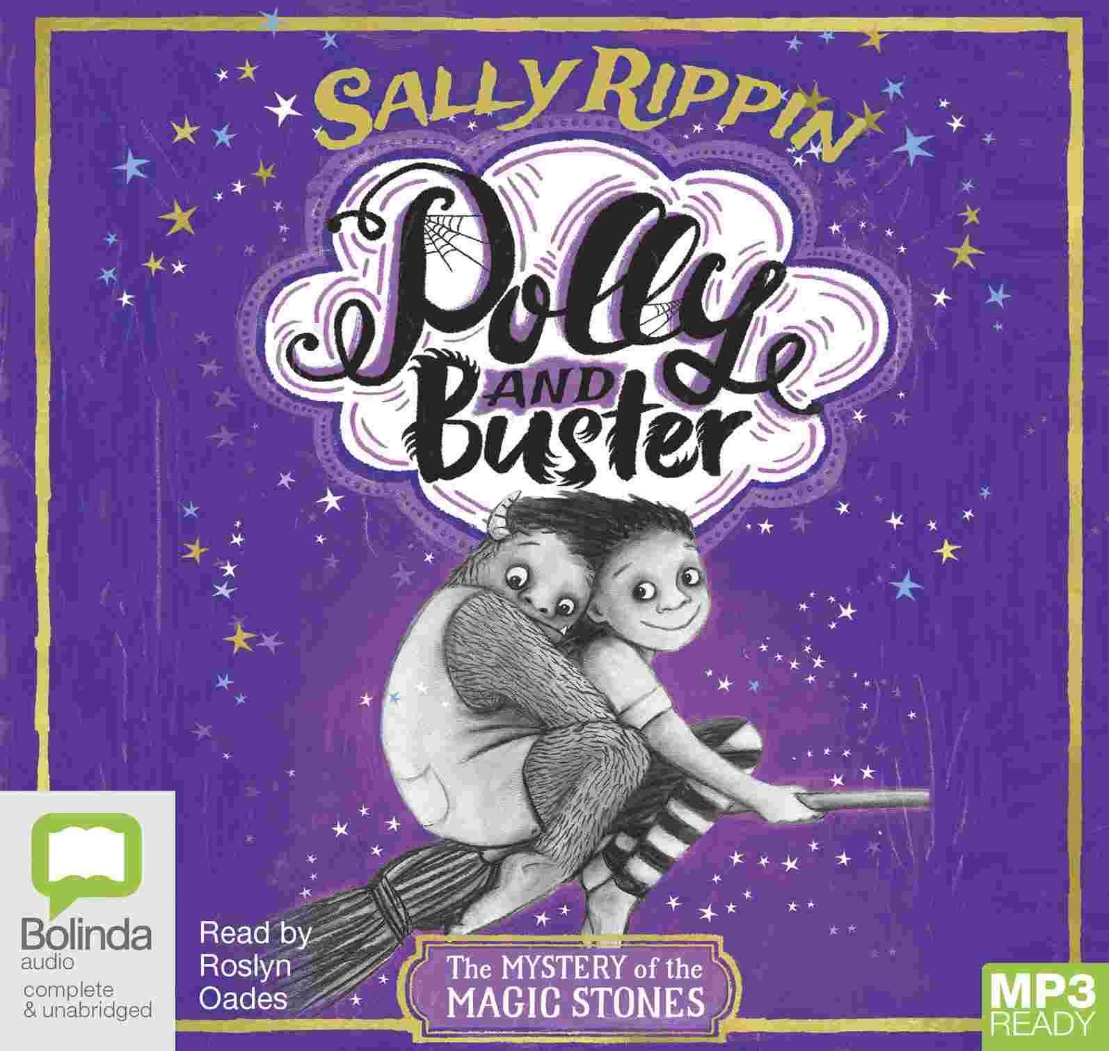 Cover of Polly and Buster 2 - The Mystery of the Magic Stones by Sally Rippin