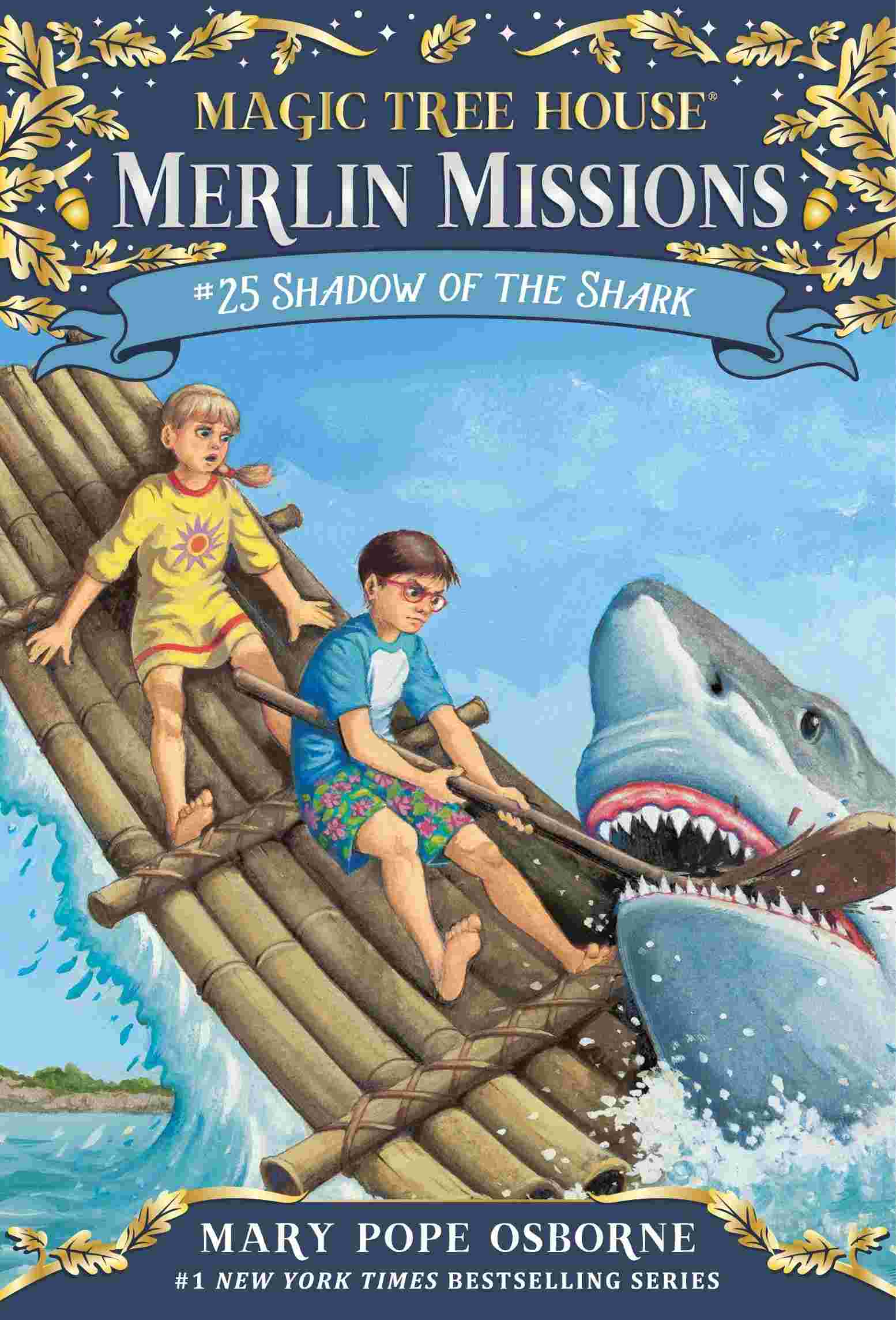 Cover of Shadow Of The Shark by Mary Pope Osborne