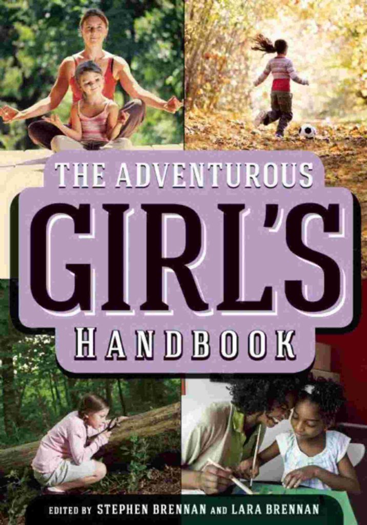 Cover of The Adventurous Girls Handbook by Stephen Brennan