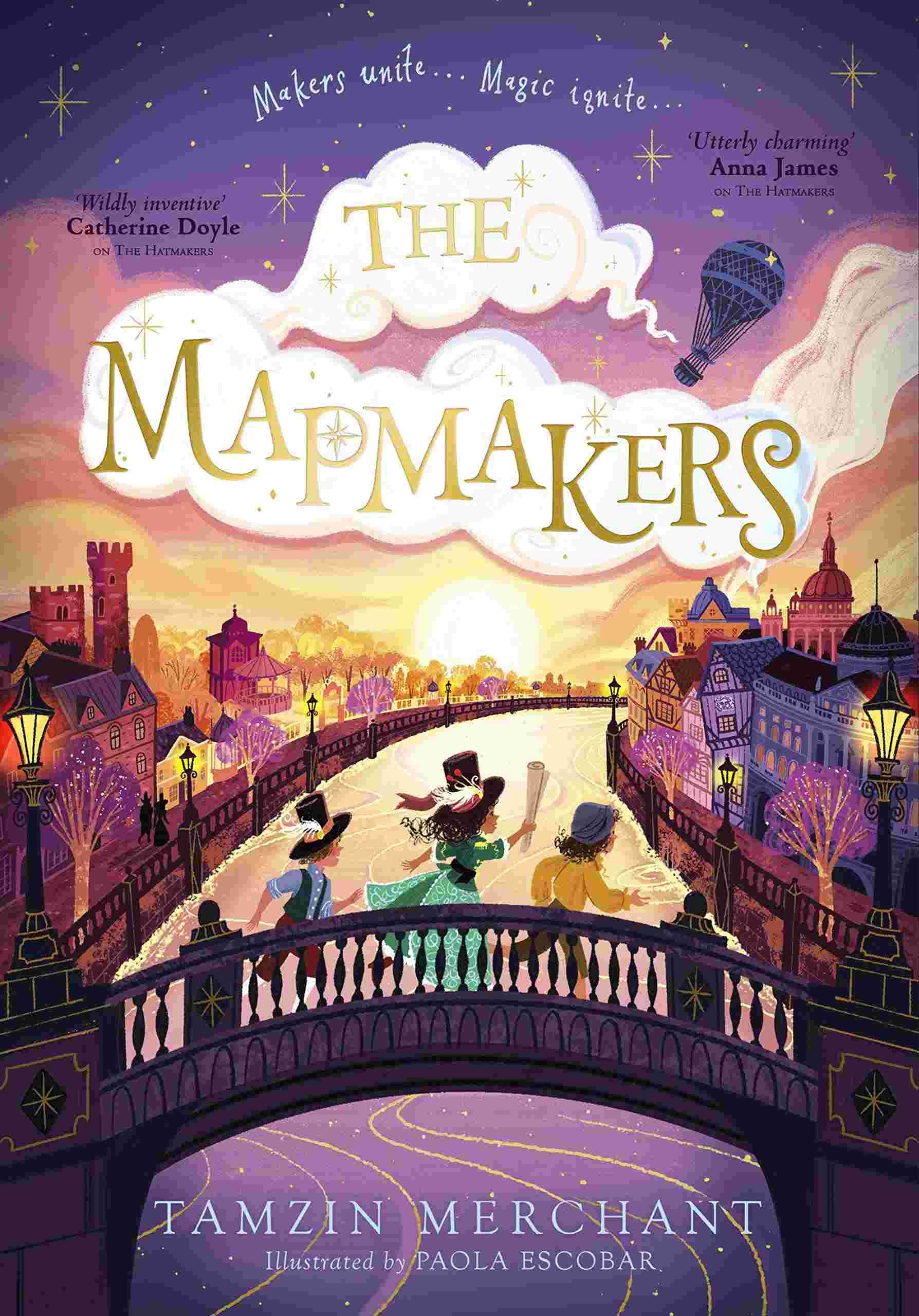 Cover of The Mapmakers by Tamzin Merchant