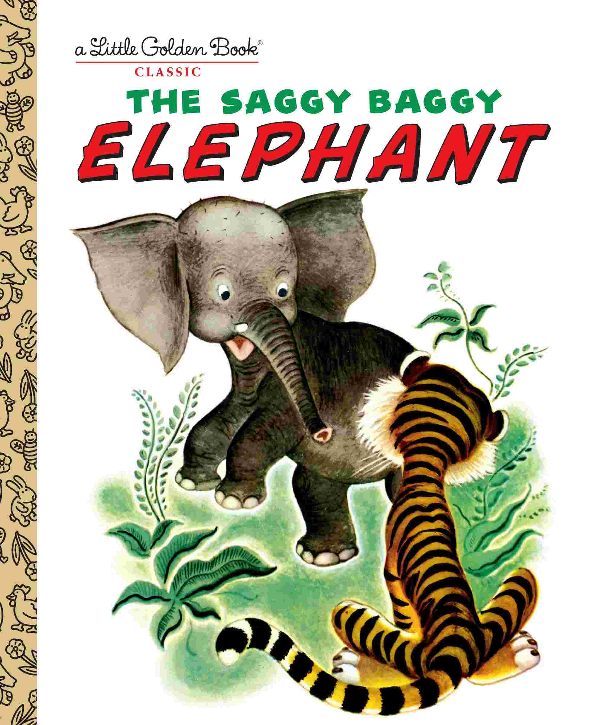 Cover of The Saggy Baggy Elephant by Byron Jackson
