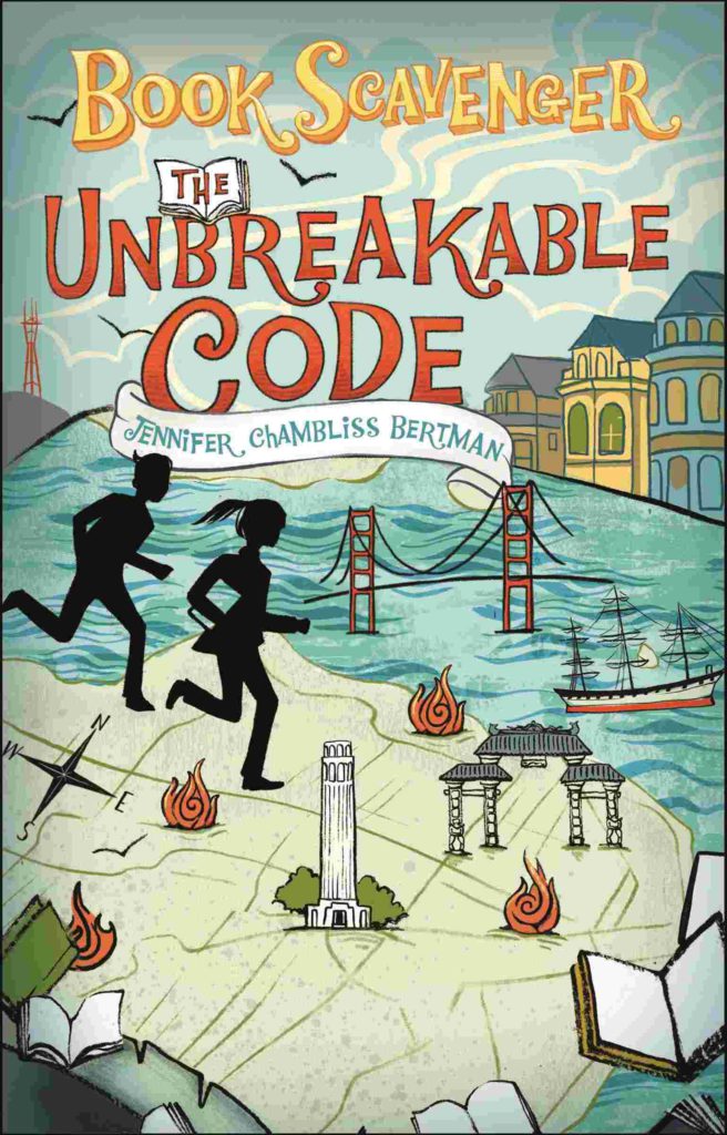 Cover of Book Scavenger - The Unbreakable Code by Jennifer Chambliss Bertman