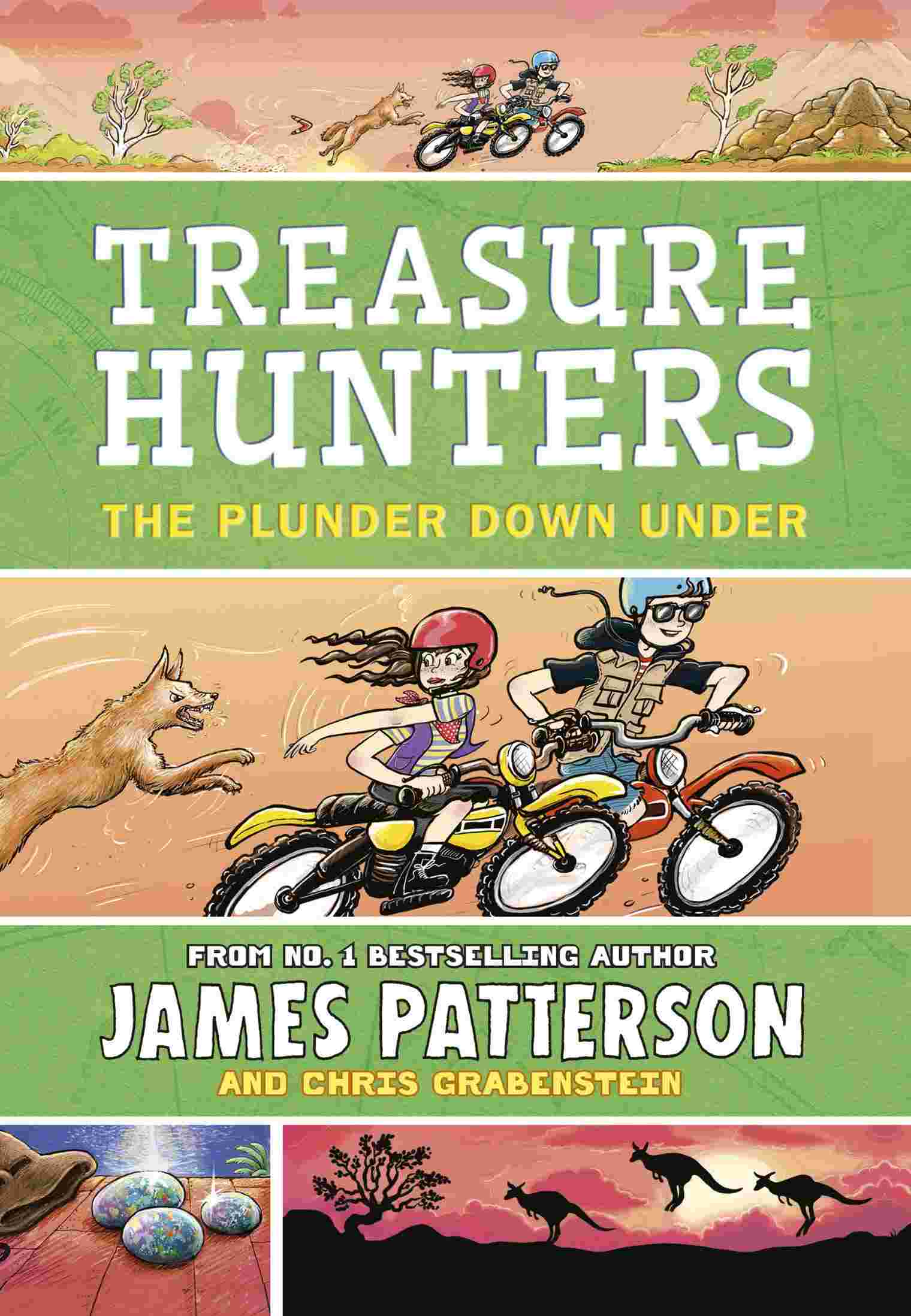 Cover of Treasure Hunters - The Plunder Down Under by James Patterson